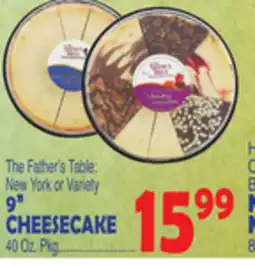 Bravo Supermarkets 9 CHEESECAKE offer