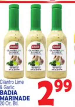 Bravo Supermarkets BADIA MARINADE offer