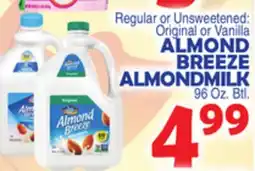 Bravo Supermarkets ALMOND BREEZE ALMONDMILK offer