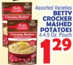 Bravo Supermarkets BETTY CROCKER MASHED POTATOES offer