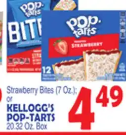Bravo Supermarkets KELLOGG'S POP-TARTS 20.32 Oz. Box offer