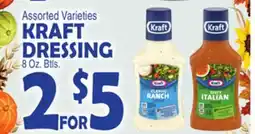 Bravo Supermarkets KRAFT DRESSING offer