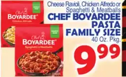 Bravo Supermarkets CHEF BOYARDEE PASTA FAMILY SIZE offer