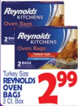Bravo Supermarkets REYNOLDS OVEN BAGS offer