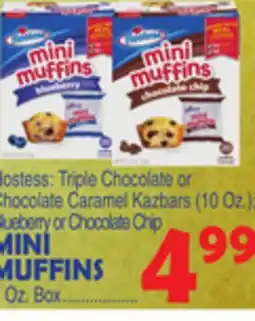 Bravo Supermarkets MINI MUFFINS 8 Oz. Box offer