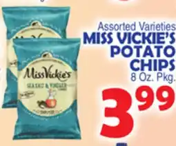 Bravo Supermarkets MISS VICKIE'S POTATO CHIPS offer