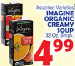 Bravo Supermarkets IMAGINE ORGANIC CREAMY SOUP offer