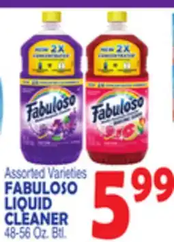 Bravo Supermarkets FABULOSO LIQUID CLEANER offer