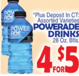 Bravo Supermarkets POWERADE DRINKS offer