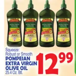 Bravo Supermarkets POMPEIAN EXTRA VIRGIN OLIVE OIL offer