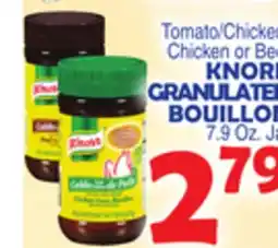 Bravo Supermarkets KNORR GRANULATED BOUILLON offer
