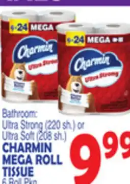 Bravo Supermarkets CHARMIN MEGA ROLL TISSUE offer