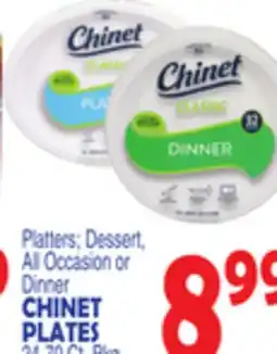 Bravo Supermarkets CHINET PLATES offer