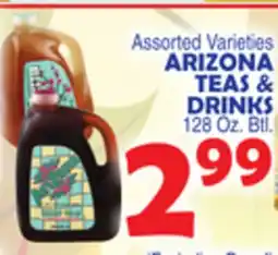 Bravo Supermarkets ARIZONA TEAS & DRINKS offer