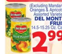 Bravo Supermarkets DEL MONTE FRUIT offer
