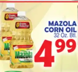 Bravo Supermarkets MAZOLA CORN OIL offer