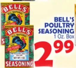 Bravo Supermarkets BELL'S POULTRY SEASONING offer