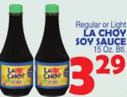 Bravo Supermarkets LA CHOY SOY SAUCE offer