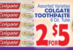 Bravo Supermarkets COLGATE TOOTHPASTE offer