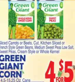 Bravo Supermarkets GREEN GIANT CORN offer
