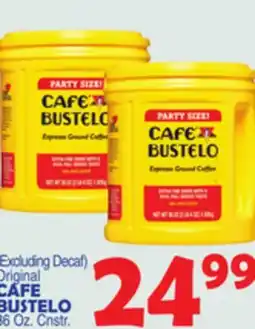 Bravo Supermarkets CAFE BUSTELO offer