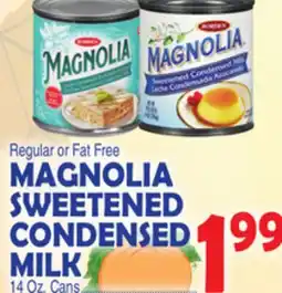 Bravo Supermarkets MAGNOLIA SWEETENED CONDENSED MILK offer