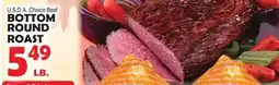 Bravo Supermarkets BOTTOM ROUND ROAST offer