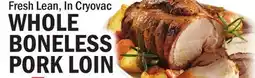Bravo Supermarkets WHOLE BONELESS PORK LOIN offer
