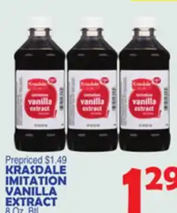 Bravo Supermarkets KRASDALE IMITATION VANILLA EXTRACT offer