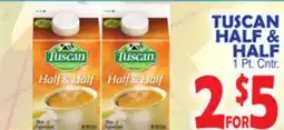 Bravo Supermarkets TUSCAN HALF & HALF offer