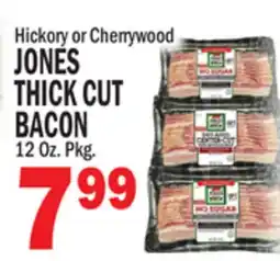 Bravo Supermarkets JONES THICK CUT BACON offer