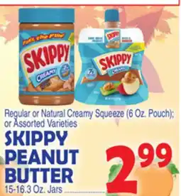 Bravo Supermarkets SKIPPY PEANUT BUTTER offer