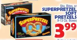 Bravo Supermarkets SUPERPRETZEL SOFT PRETZELS offer