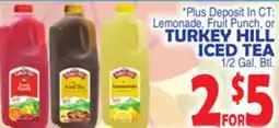 Bravo Supermarkets TURKEY HILL ICED TEA offer