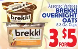 Bravo Supermarkets BREKKI OVERNIGHT OATS offer