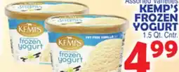 Bravo Supermarkets KEMP'S FROZEN YOGURT offer