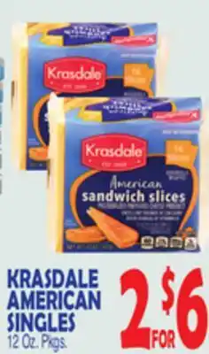 Bravo Supermarkets KRASDALE AMERICAN SINGLES offer