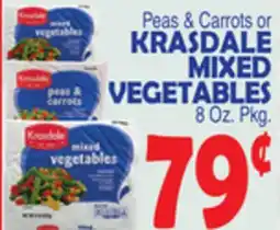 Bravo Supermarkets KRASDALE MIXED VEGETABLES offer