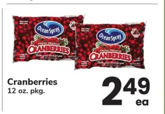 ACME Cranberries offer