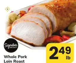 ACME Whole Pork Loin Roast offer