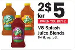 ACME V8 Splash Juice Blends offer
