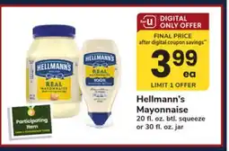 ACME Hellmann's Mayonnaise offer