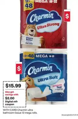CVS Charmin ultra bathroom tissue offer