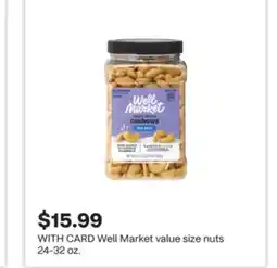 CVS Well Market value size nuts offer