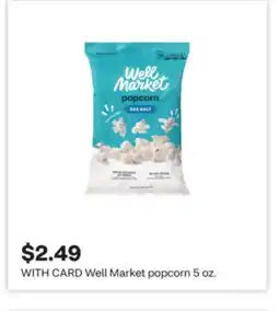 CVS Well Market popcorn offer