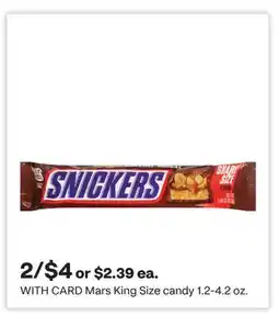 CVS Mars King Size candy offer