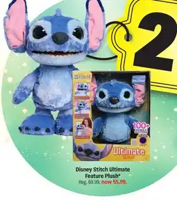 Meijer Disney Stitch Ultimate Feature Plush offer