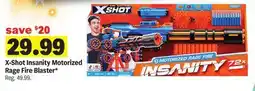 Meijer X-Shot Insanity Motorized Rage Fire Blaster offer