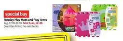 Meijer Funplay Play Mats and Play Tents offer
