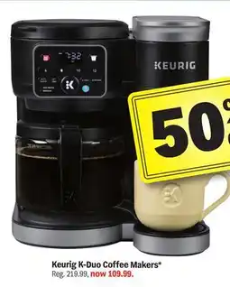 Meijer Keurig K-Duo Coffee Makers offer